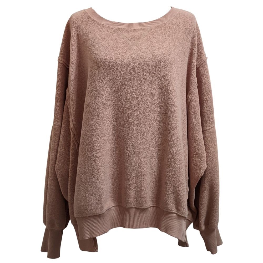 AMERICAN EAGLE Tan Oversized Huggable Sweashirt XL